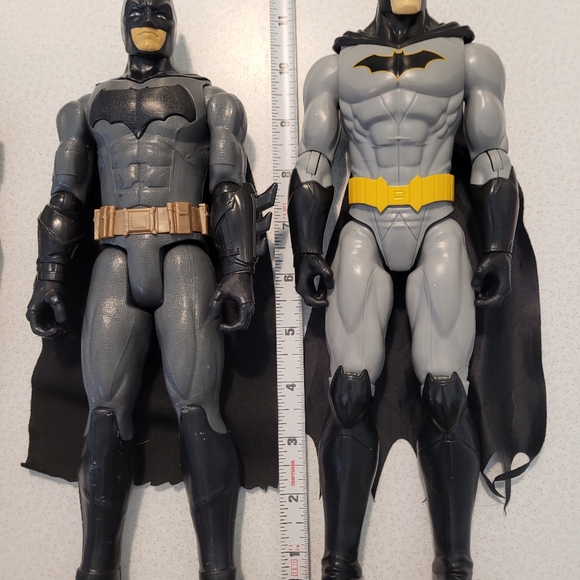 DC Batman Action Figure lot Dark Knight  Molten - Picture 2 of 5